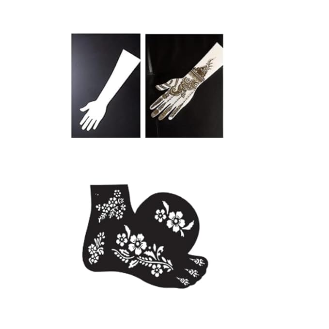 Acrylic Hand + Acrylic feet Both Combo Set
