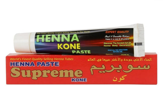 Supreme Mehandi Henna Paste Cones for Intricate Patterns